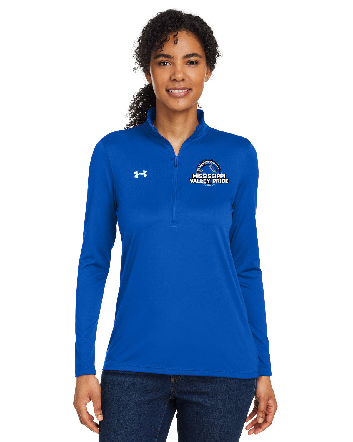 Under Armour Team Tech Half-Zip Royal