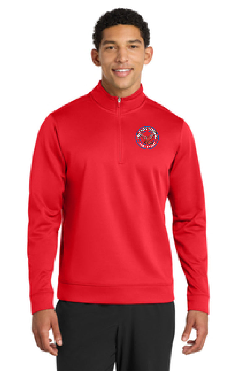 G-E-T Port & Co™ Performance Fleece 1/4-Zip Pullover Sweatshirt