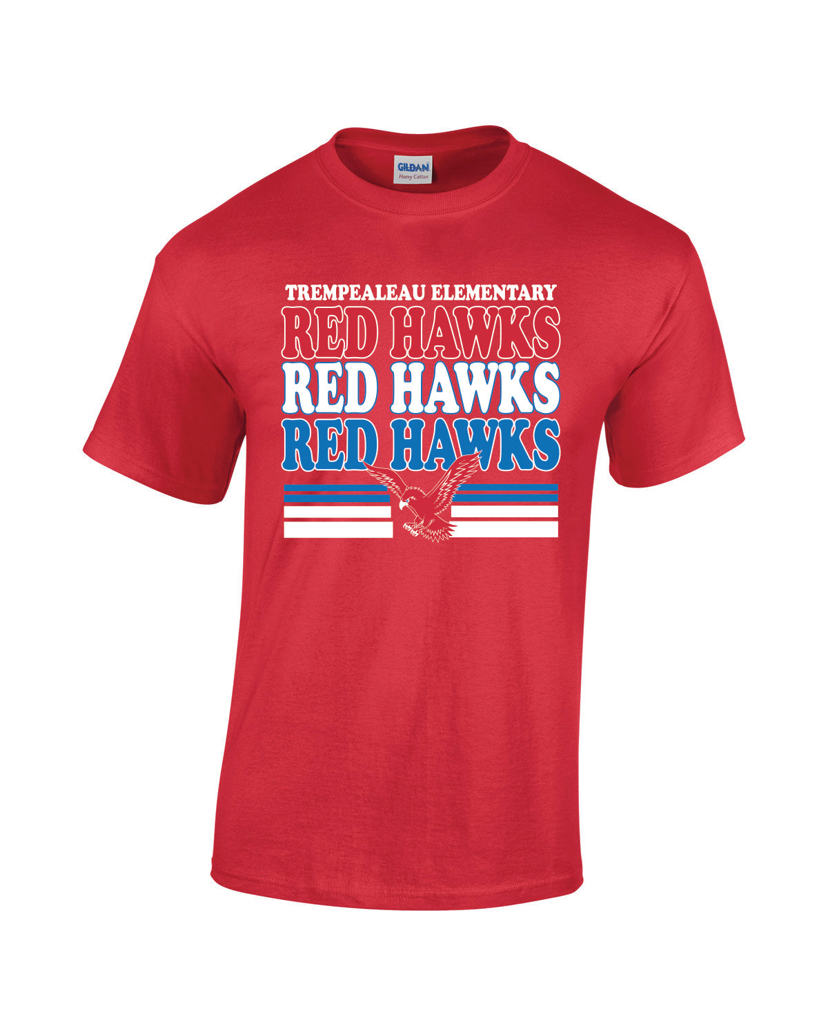Short Sleeve T Red Hawks