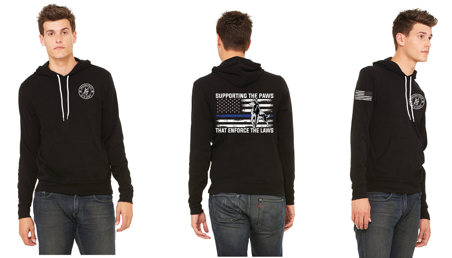 Bella + Canvas Sponge Fleece Pullover Hoodie D2