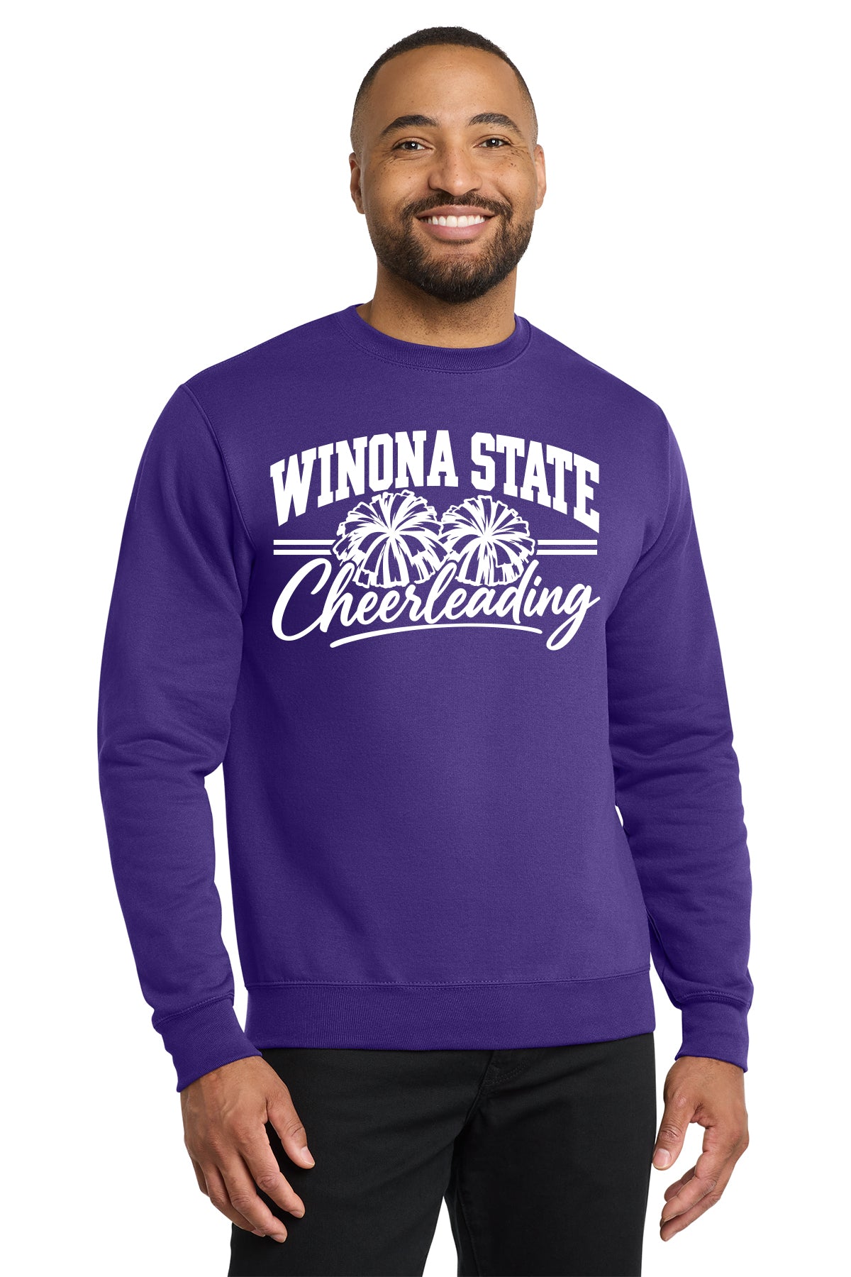 WSU Cheerleading Crew Neck Sweatshirt