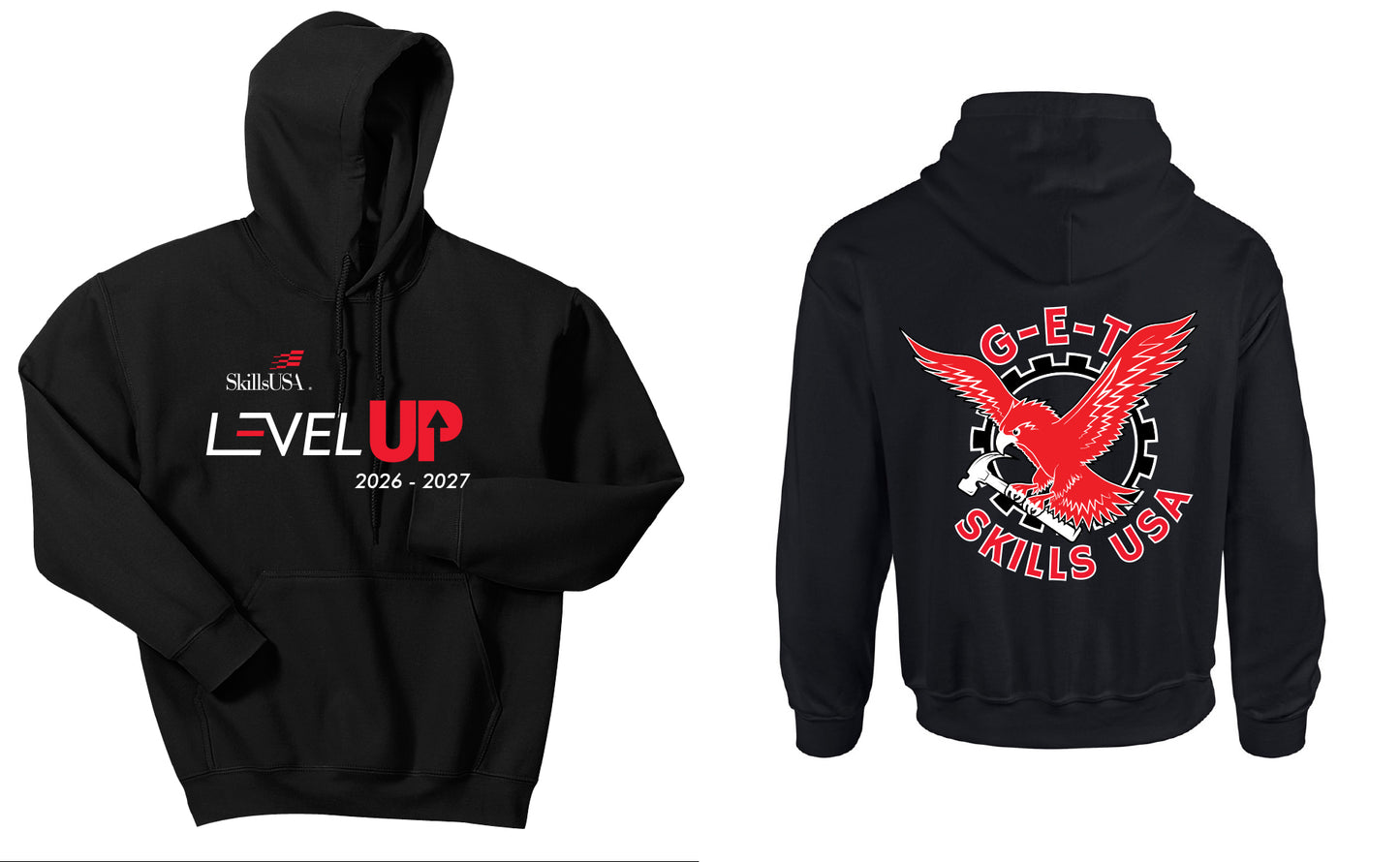 G-E-T Skills USA Hooded Sweatshirt