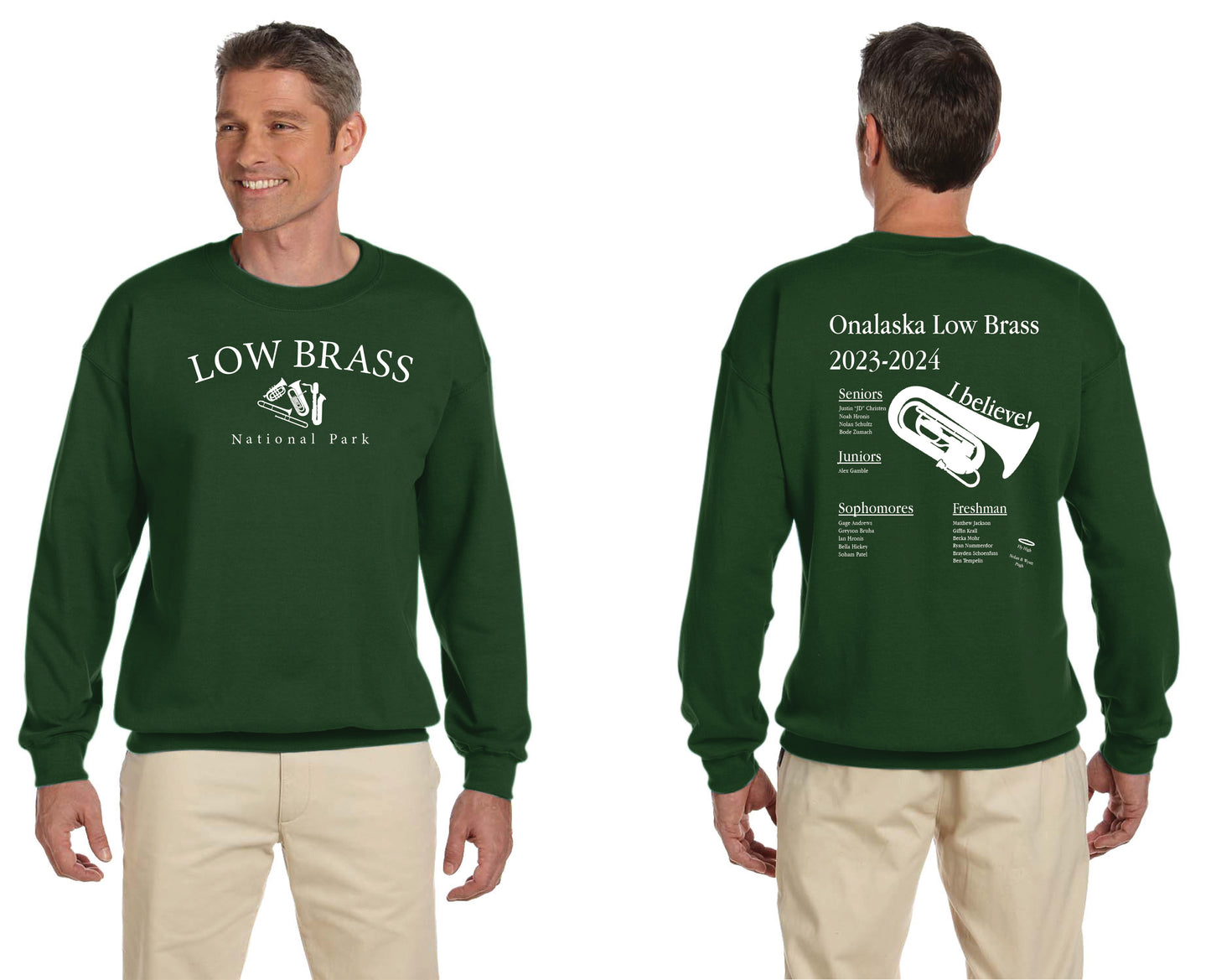 Low Brass Crew Neck Sweatshirt