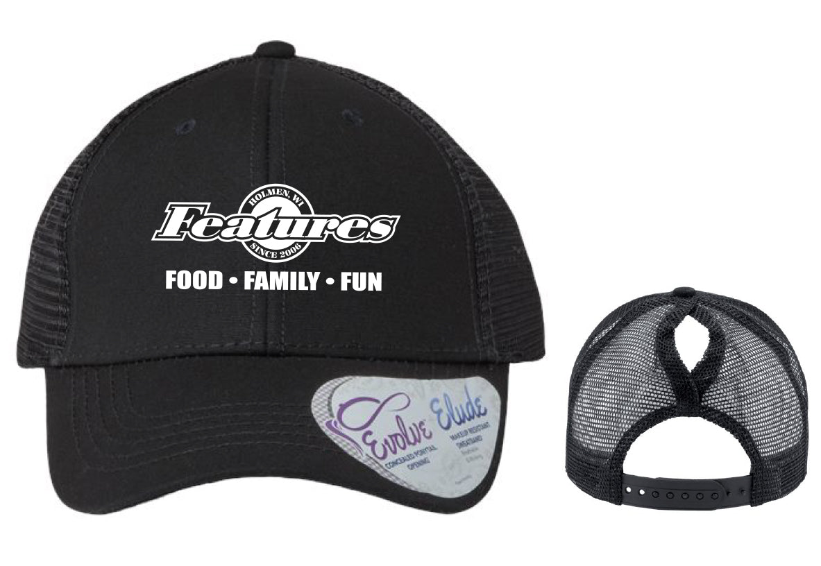 Ladies Ponytail Cap