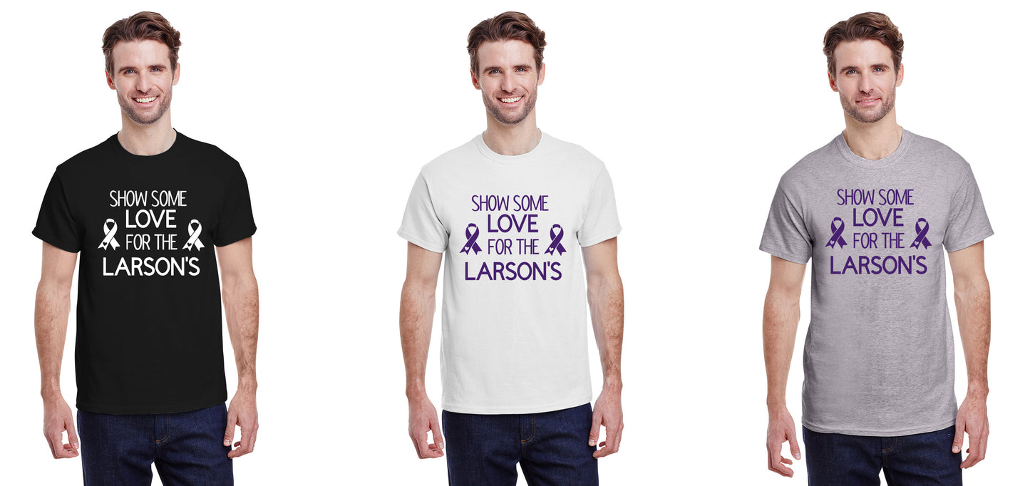 Cotton Short Sleeve T-Shirt-Larson's