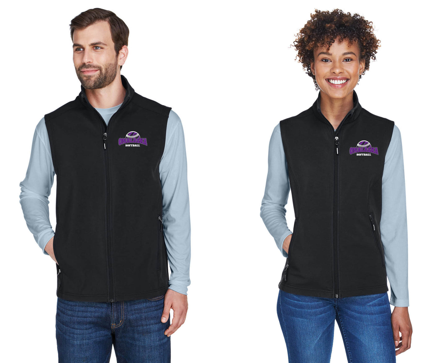 CORE365 Cruise Two-Layer Fleece Bonded Soft Shell Vest
