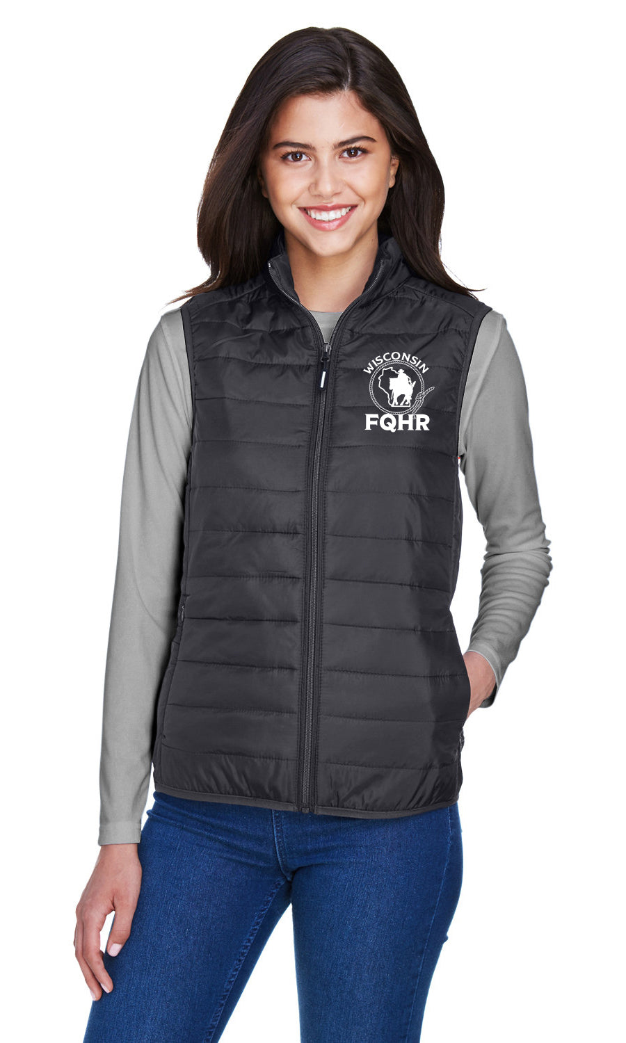 CORE365 Ladies' Prevail Packable Puffer Vest