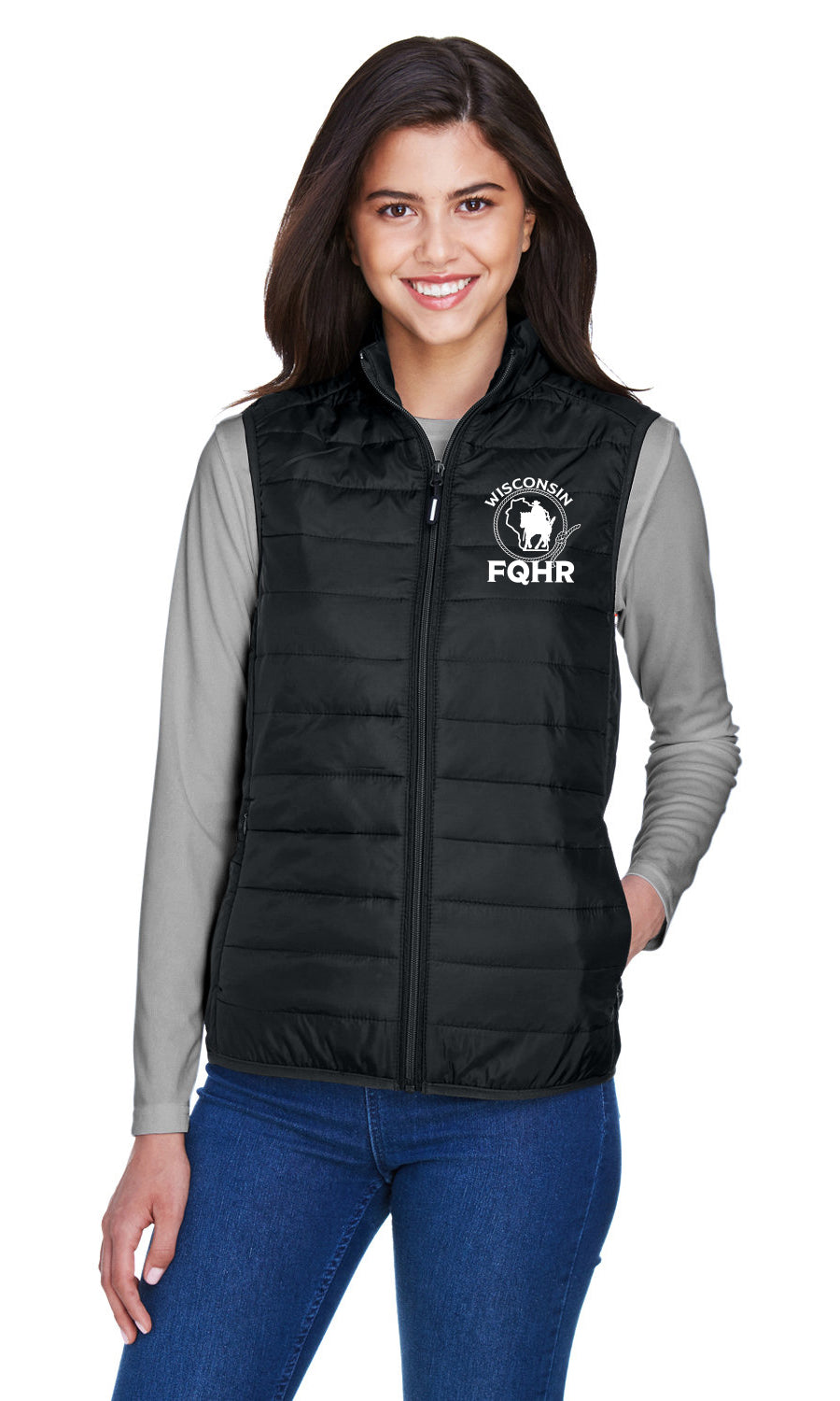 CORE365 Ladies' Prevail Packable Puffer Vest