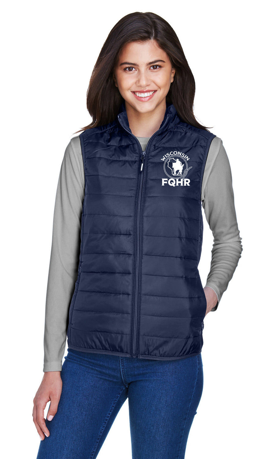CORE365 Ladies' Prevail Packable Puffer Vest