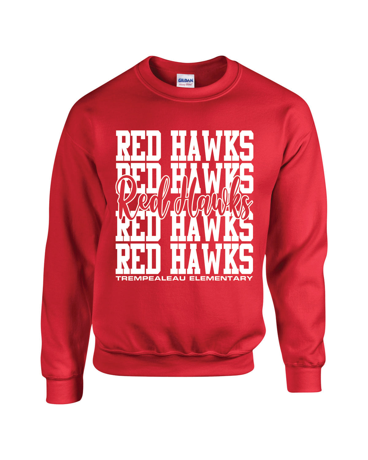 Red Hawks Crew Neck Sweatshirt