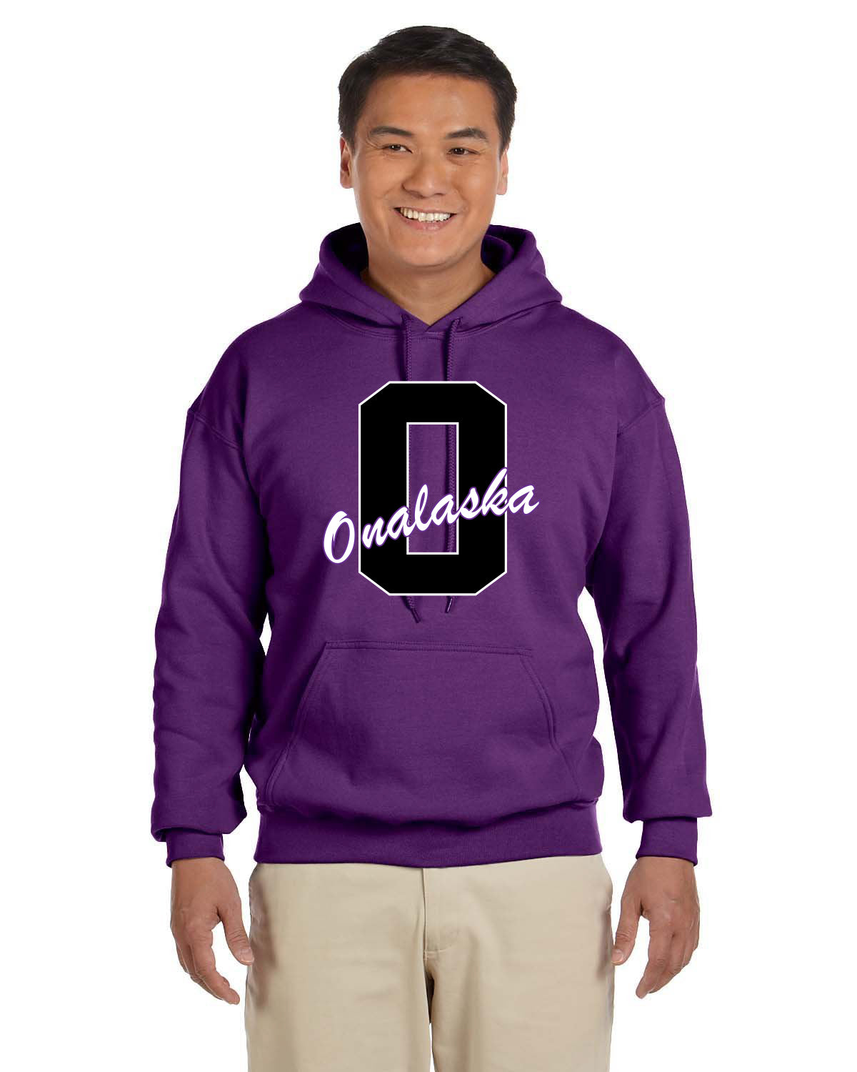 Cotton Hooded Sweatshirt Onalaska OHS