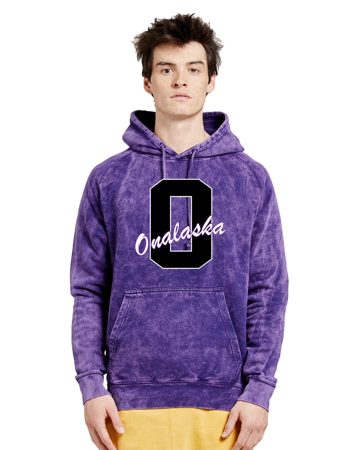 Unisex Vintage Raglan Hooded Sweatshirt Onalaska OHS