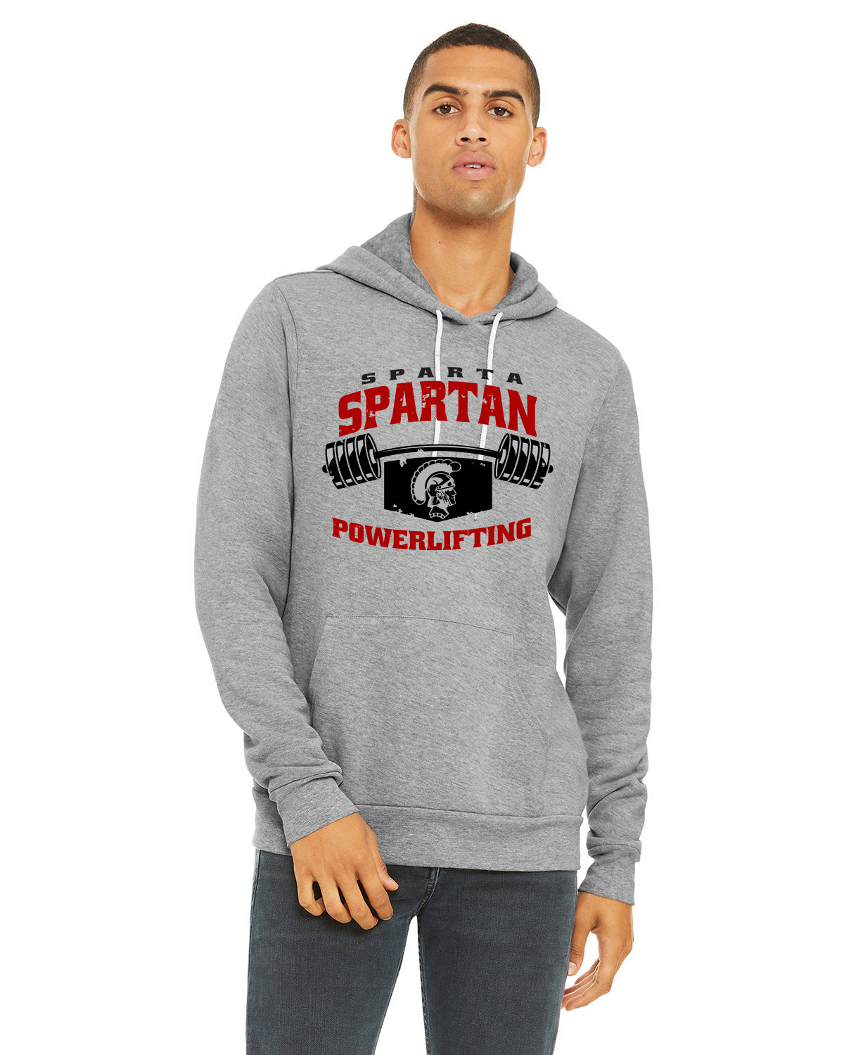 Bella + Canvas Unisex Sponge Fleece Pullover Hooded Sweatshirt