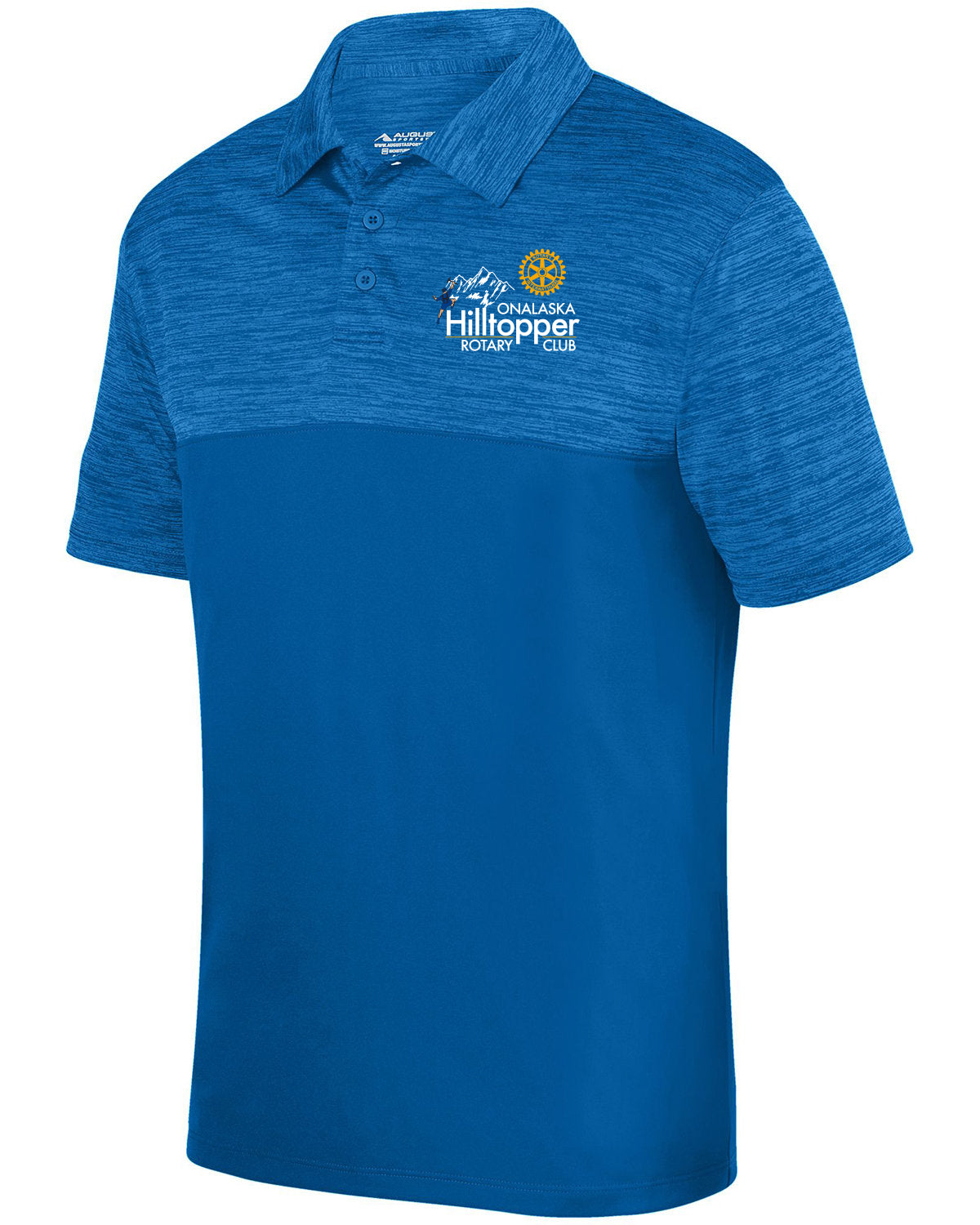 Augusta Sportswear Adult Shadow Tonal Heather Polo