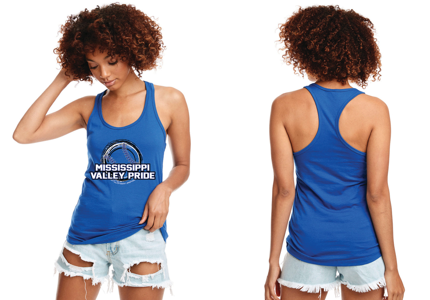 Cotton Tank Top-Royal