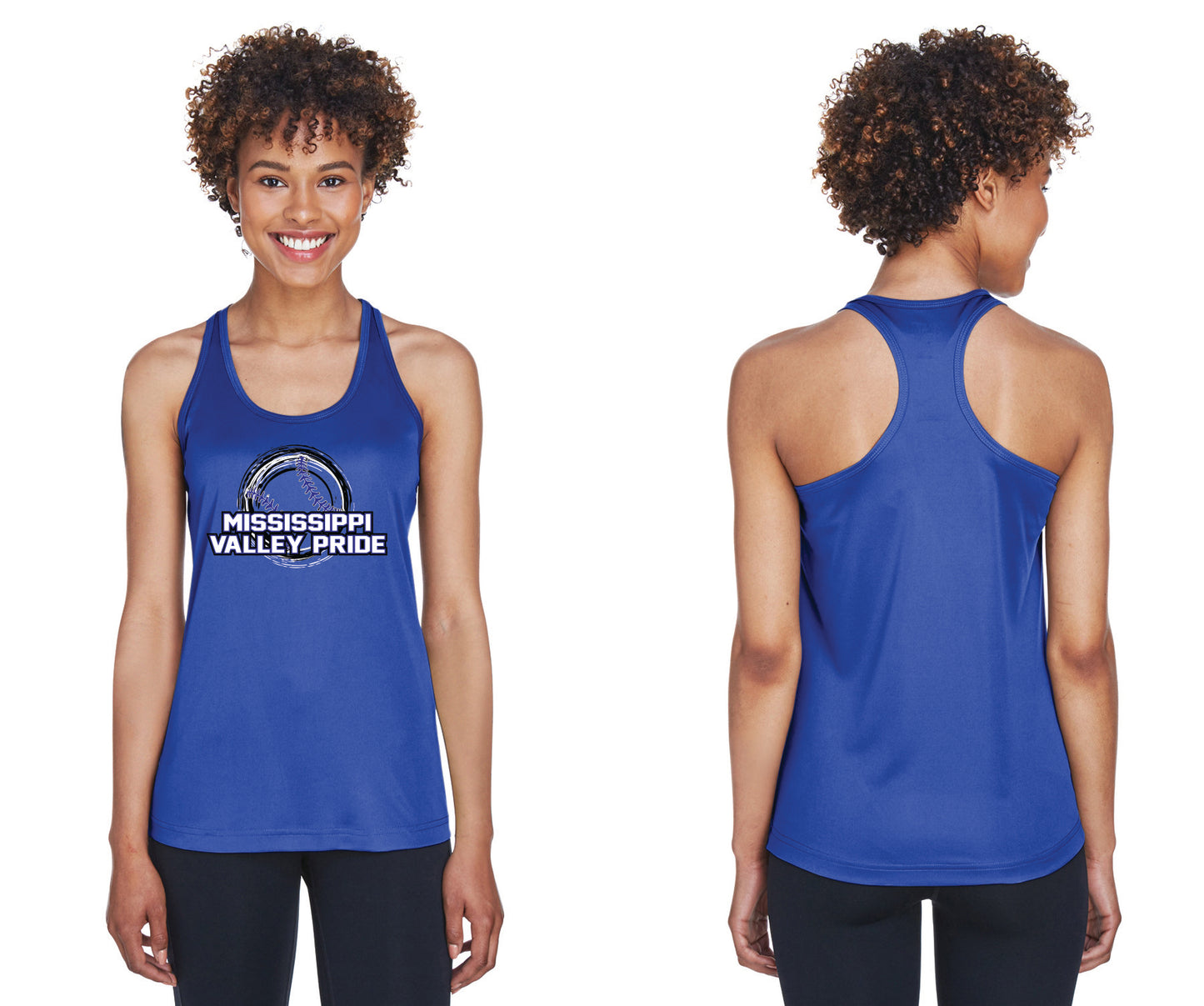 Moisture Wicking Tank Top-Royal