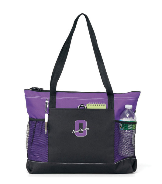 Zippered Tote Bag Onalaska OHS