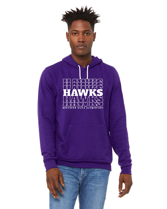 Softstyle Hooded Sweatshirt HAWKS