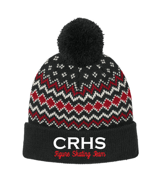 CRHS Alpine Pom Beanie