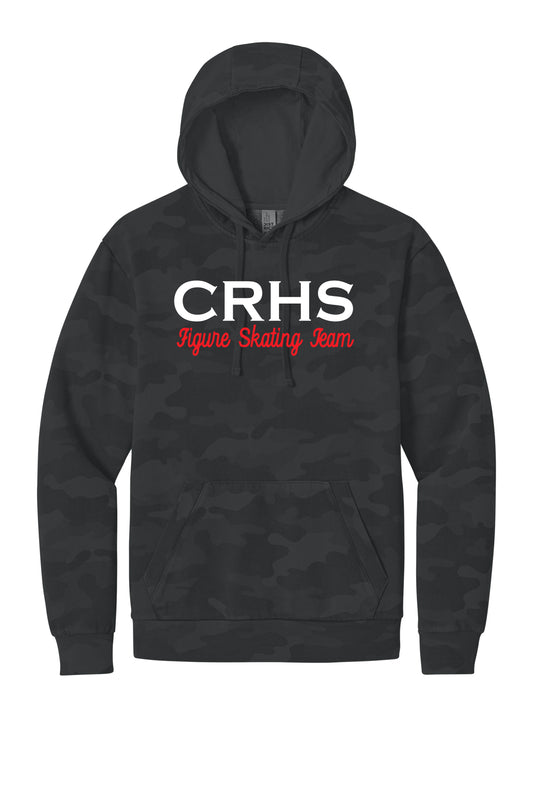 CRHS District Wash™ Camo Fleece Hoodie-Screen Printing
