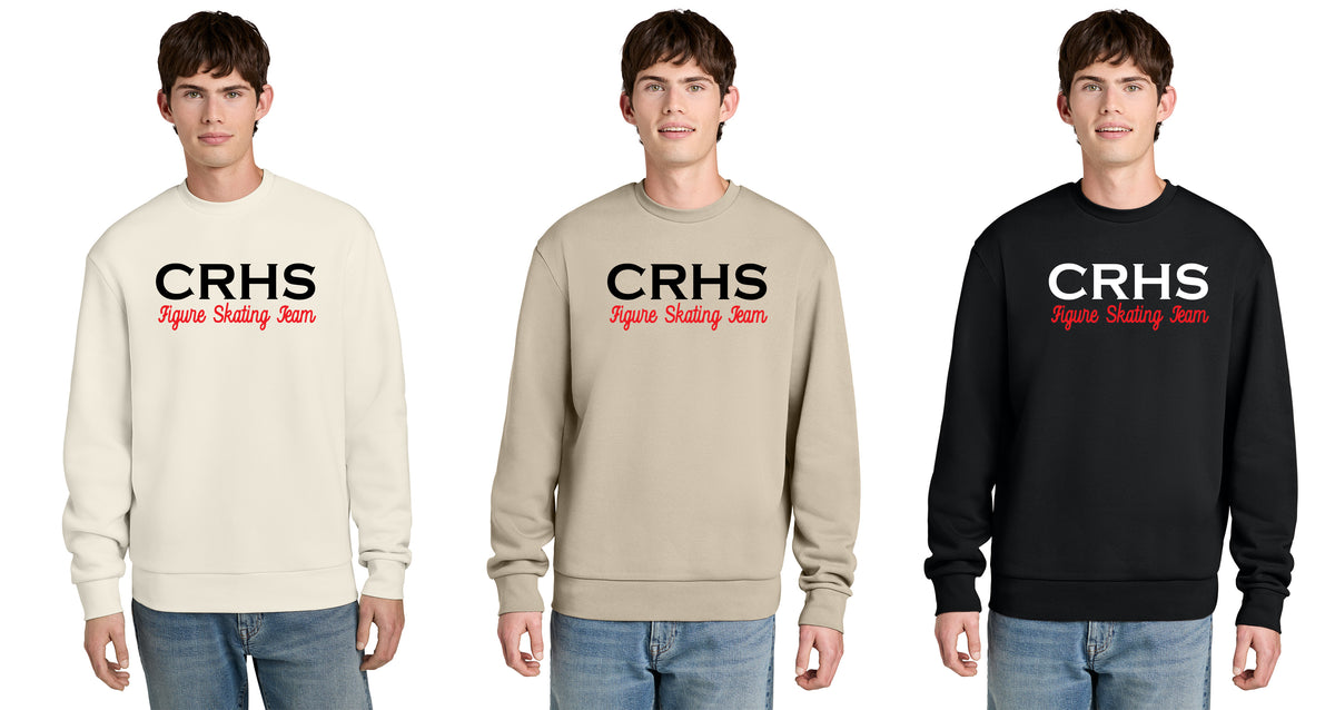 CRHS District® MelloFleece Crew-Screen Printing