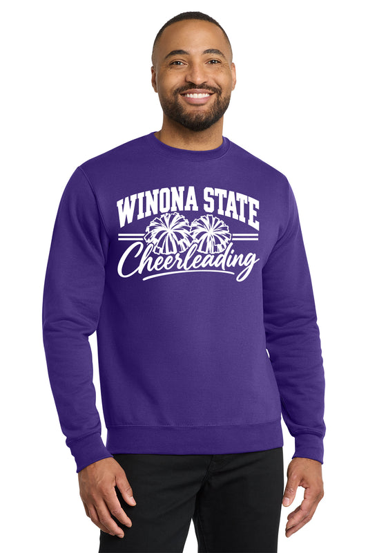 WSU Cheerleading Crew Neck Sweatshirt