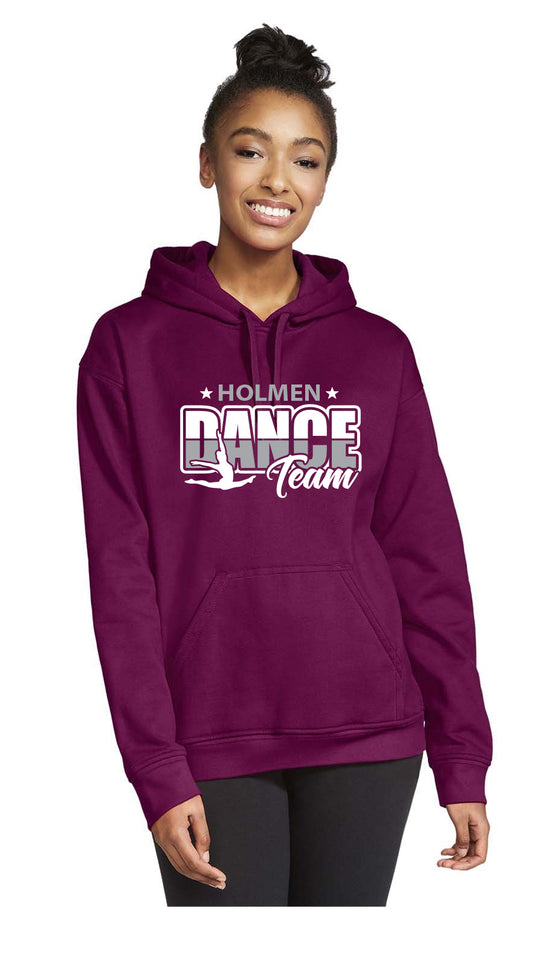 Maroon Cotton Hooded Sweatshirt HD