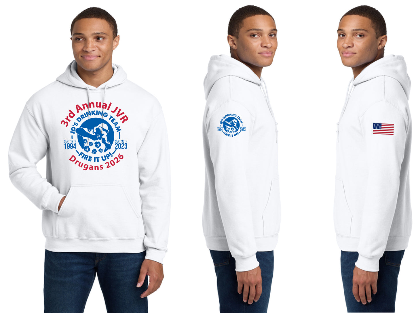 JVR Cotton Hooded Sweatshirt
