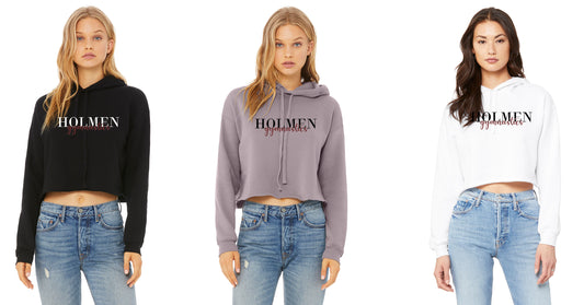 Bella + Canvas Ladies' Cropped Fleece Hoodie