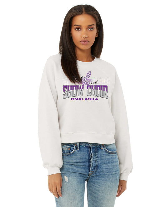 Show Choir Ladies Bella Canvas Raglan Fleece