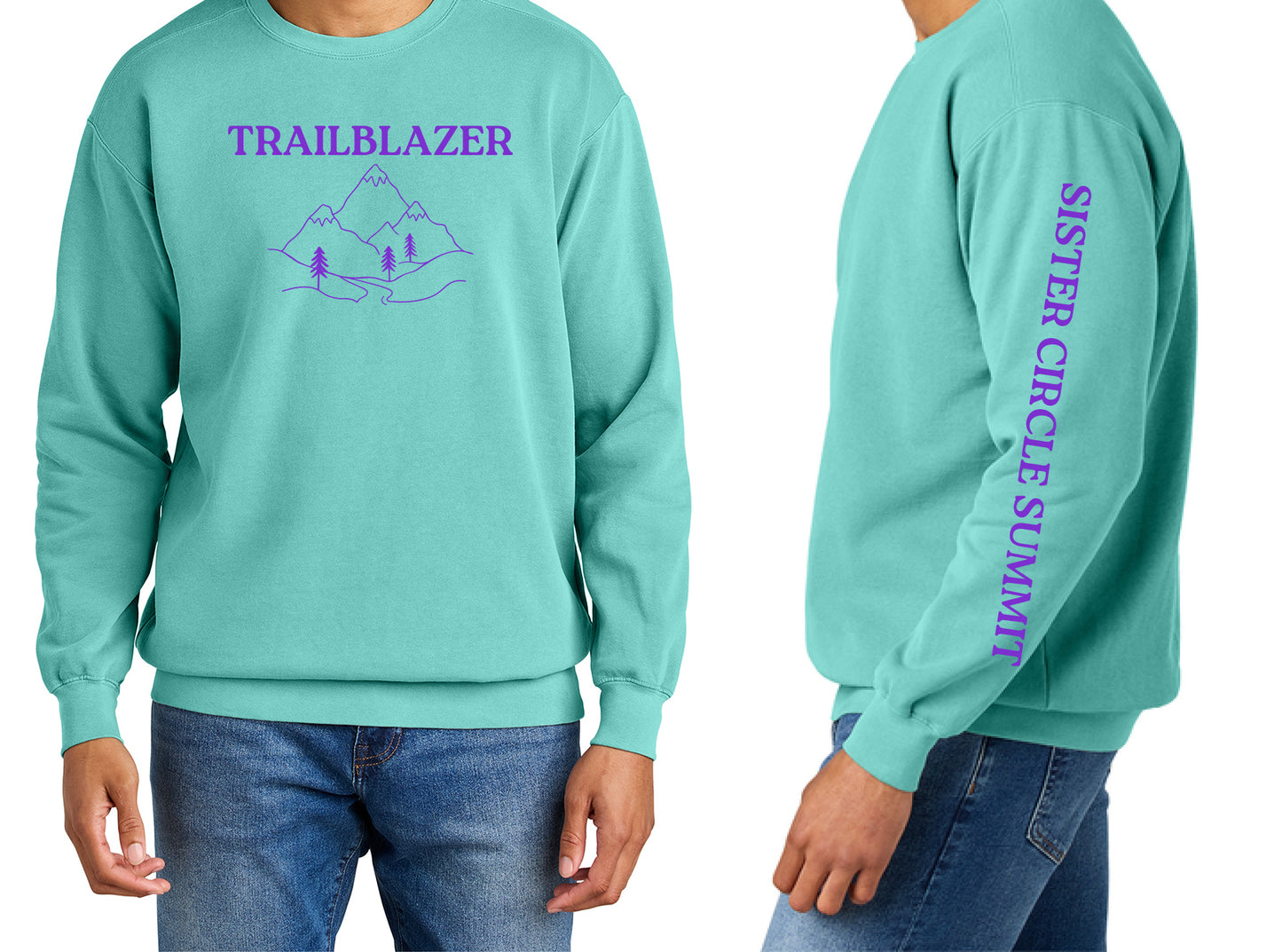 Sister Circle Comfort Colors® Ring Spun Crewneck Sweatshirt