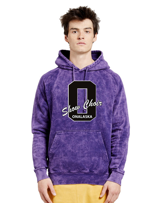 Unisex Vintage Raglan Hooded Sweatshirt Show Choir OHS