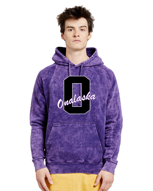 Unisex Vintage Raglan Hooded Sweatshirt Onalaska OHS
