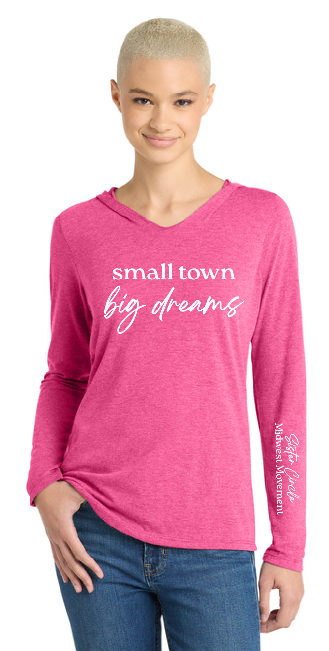Sister Circle District® Women’s Perfect Tri® Long Sleeve Hoodie