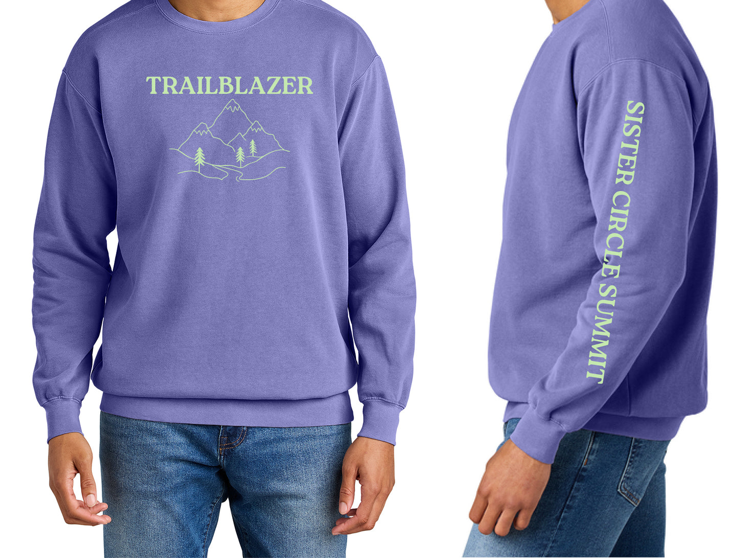 Sister Circle Comfort Colors® Ring Spun Crewneck Sweatshirt