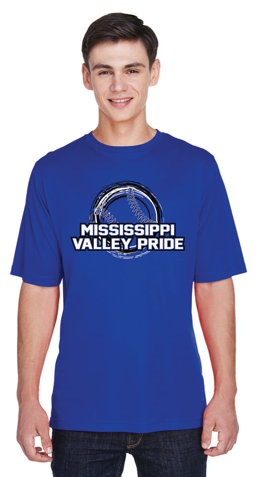 Moisture Wicking Short Sleeve T-Royal